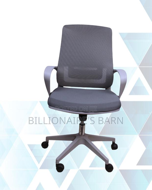 Modern Backrest Mesh High-Back Grey | Order Yours Today - thumbnail 2