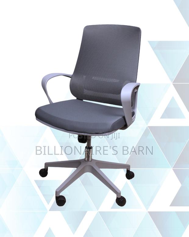 Modern Backrest Mesh High-Back Grey | Order Yours Today - thumbnail 4