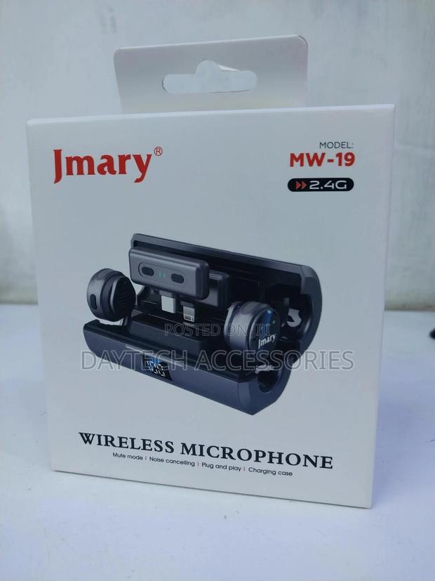 Jmary Mw-19 Wireless Microphone for Type-C Lightning Connector. - thumbnail 2