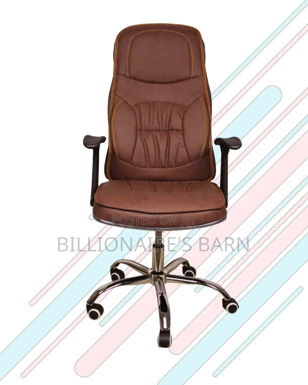 Breathable Leather Scratch-Resistant #259 Ergonomic|Delivery Available