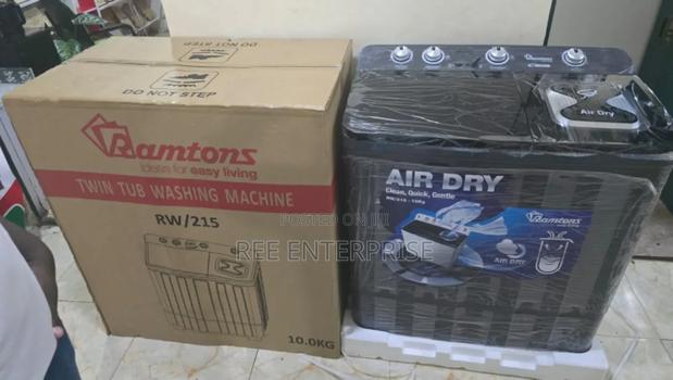  Ramtons Top Load Twin Tub Washing Machine 10kgs