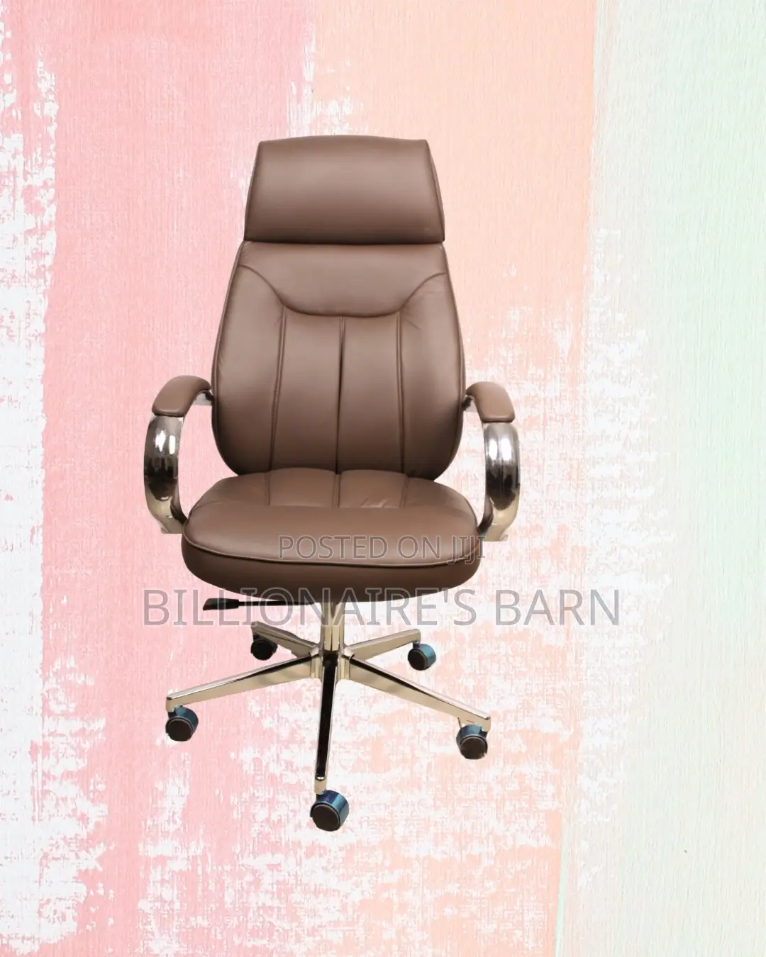 Adjustable Steel Office Plush Executive | Perfect for Home Office