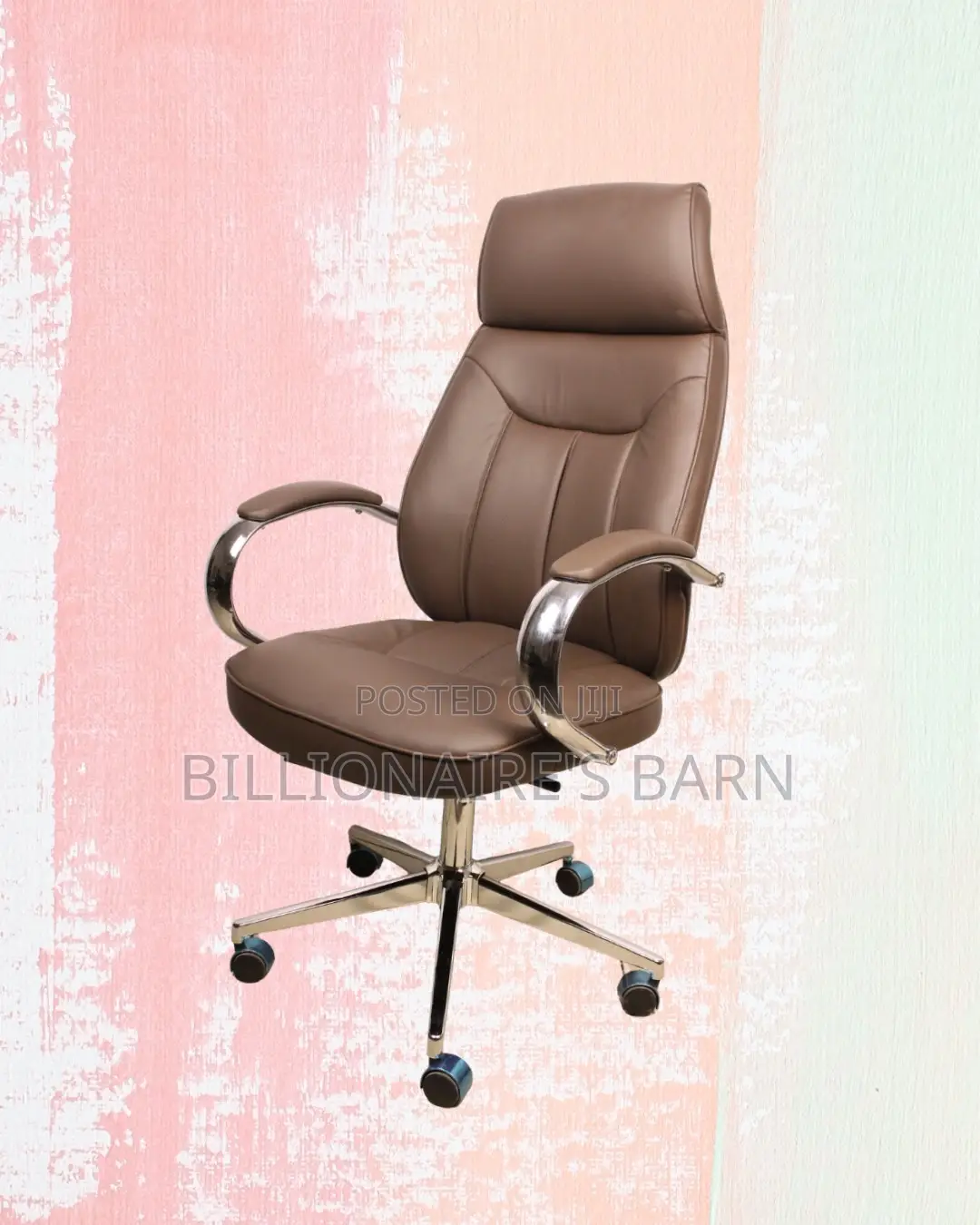 Adjustable Steel Office Plush Executive | Perfect for Home Office