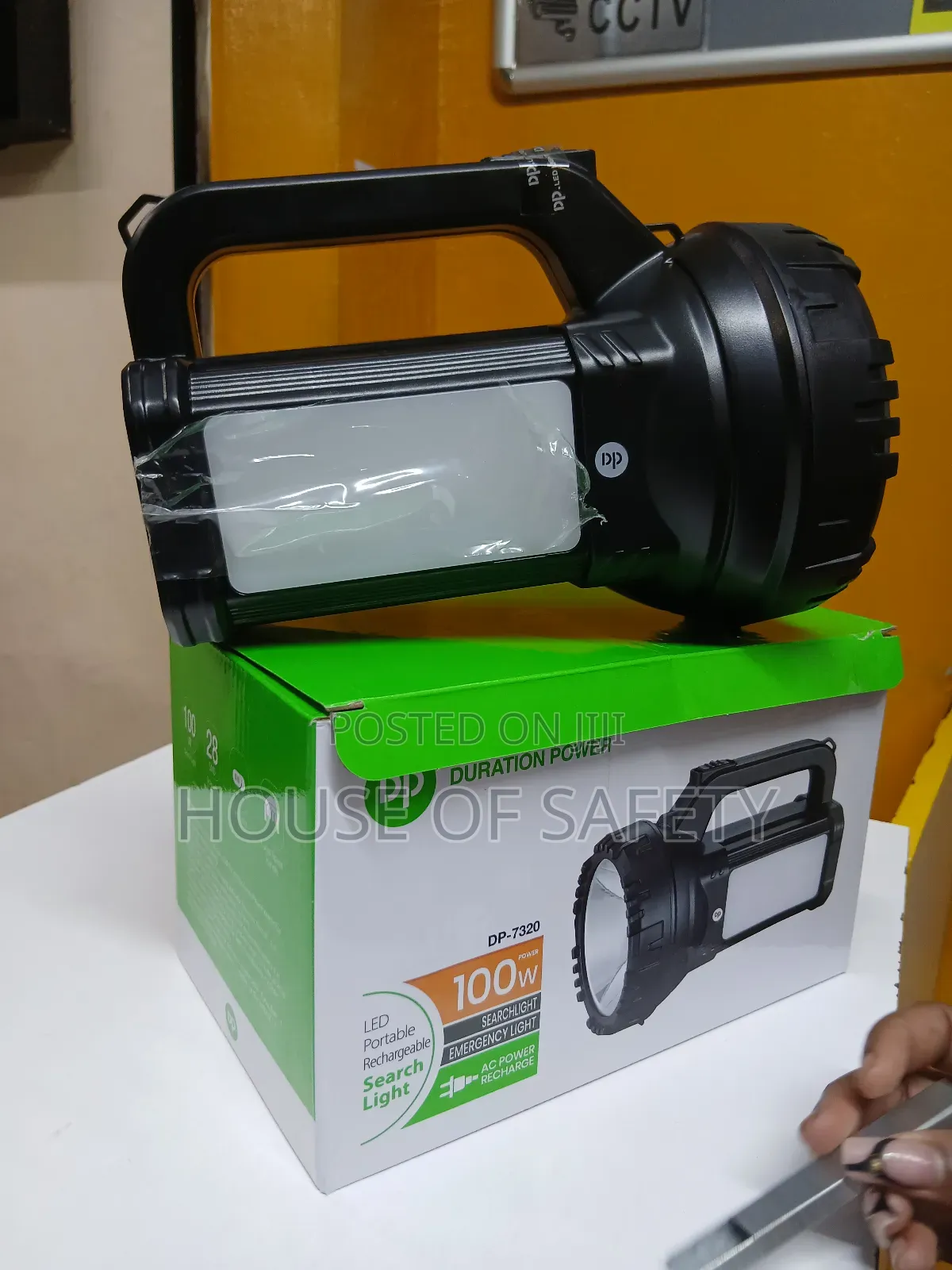 100 W Re Chargeable Torch
