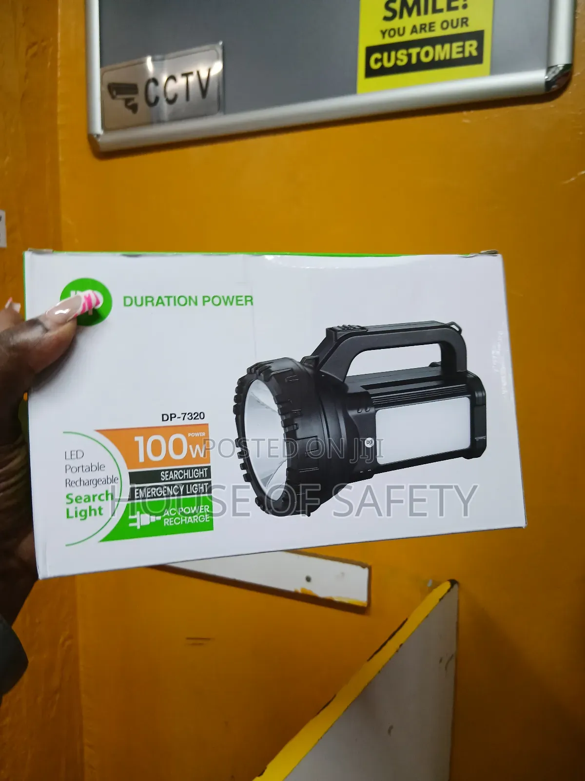 100 W Re Chargeable Torch