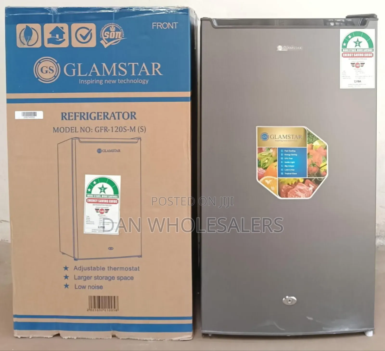 Glamstar Single Door Fridge 90litres
