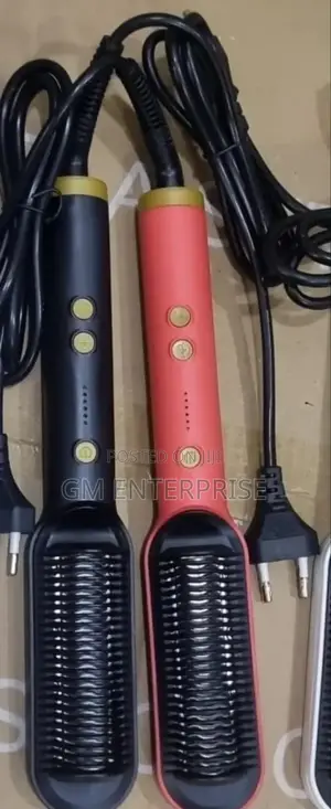 *Electric Hair Straight Comb With Temperature Control