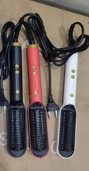 *Electric Hair Straight Comb