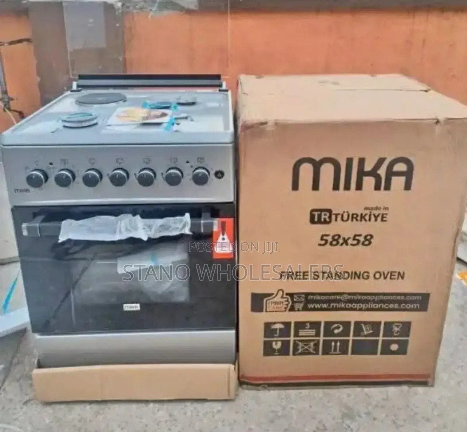 Mika 58 By58 1 Rapid Hotplate and 3gas Pool Jet Burner