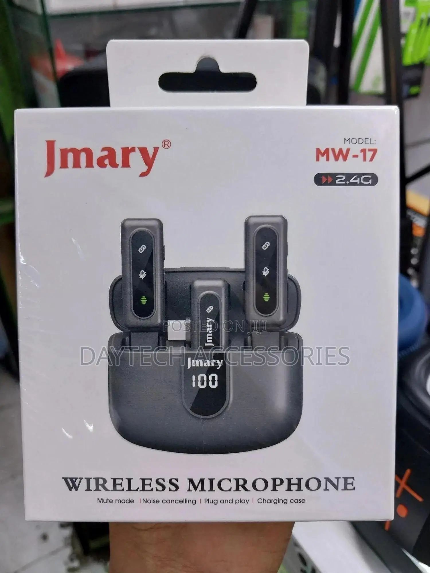 Jmary Mw-17 Wireless Microphone for (Type-C) Devices.