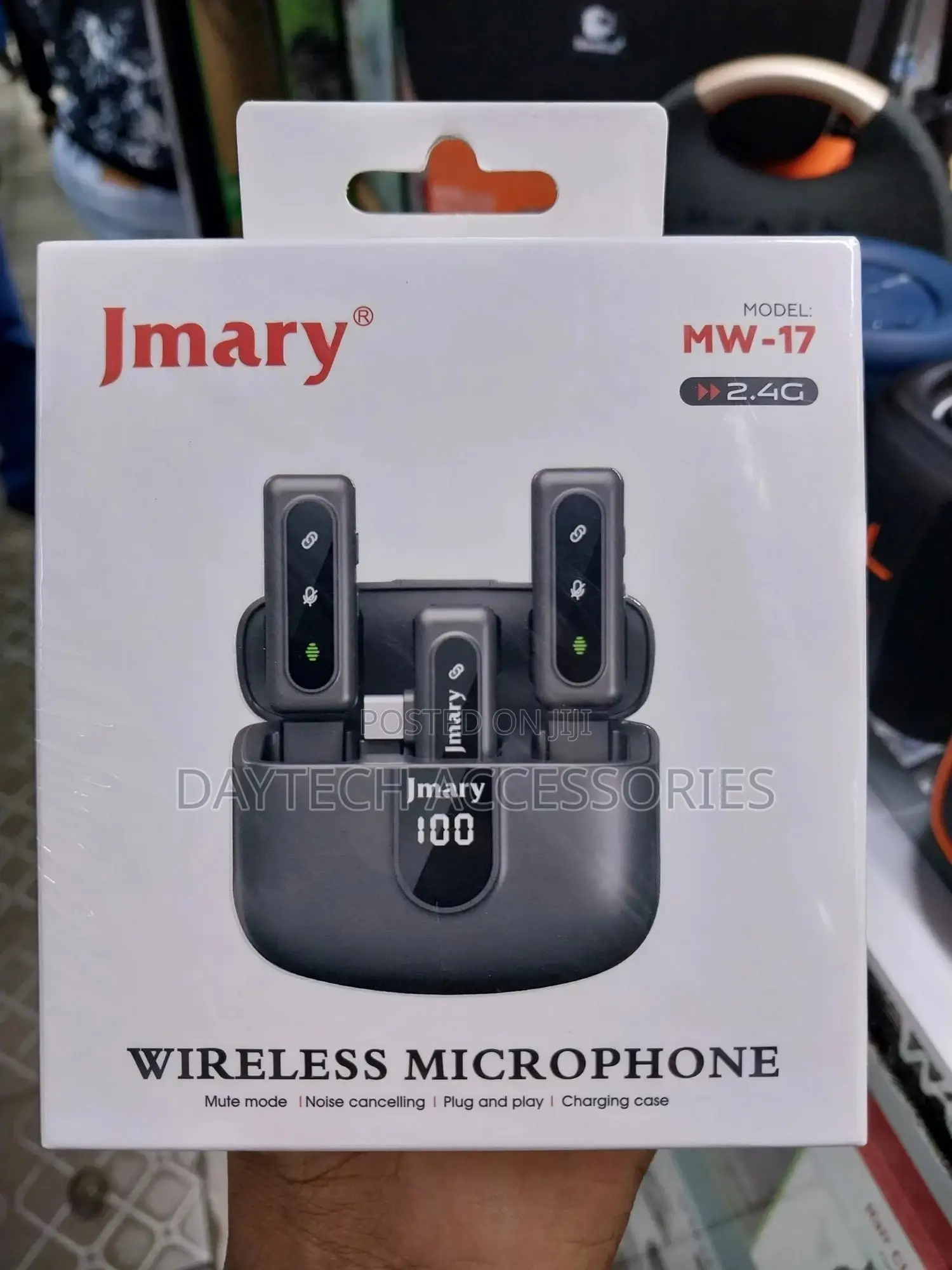 Jmary Mw-17 Wireless Microphone for (Type-C) Devices.