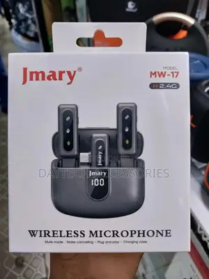 Jmary Mw-17 Wireless Microphone for (Type-C) Devices.