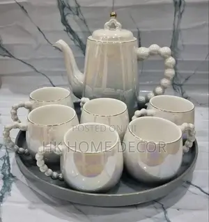 Rotating Tray Tea Set