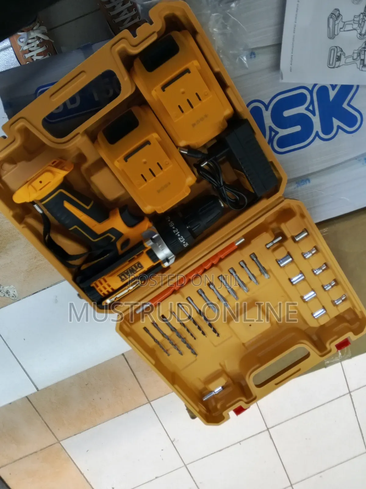 Portable Cordless Drill 36v