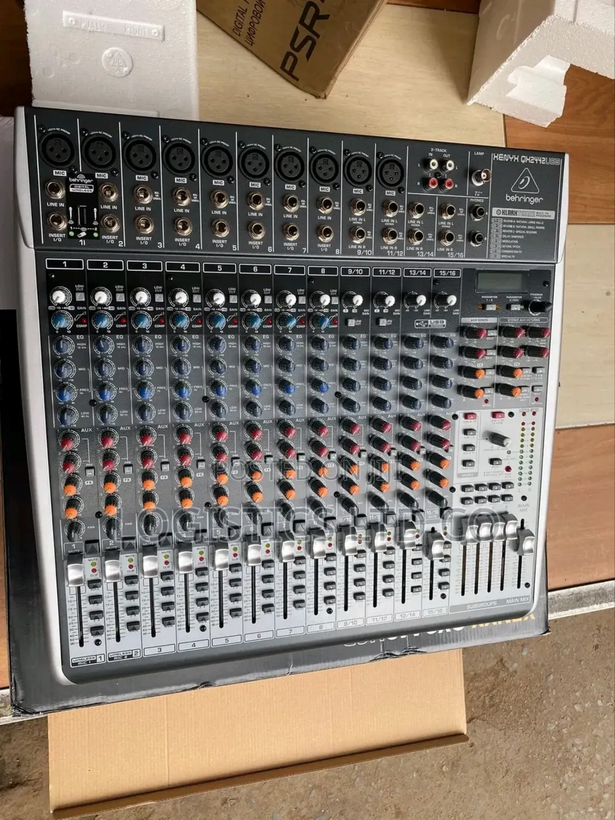 Behringer Qx2442usb 24 Channel Mixer Behringer Xenyx