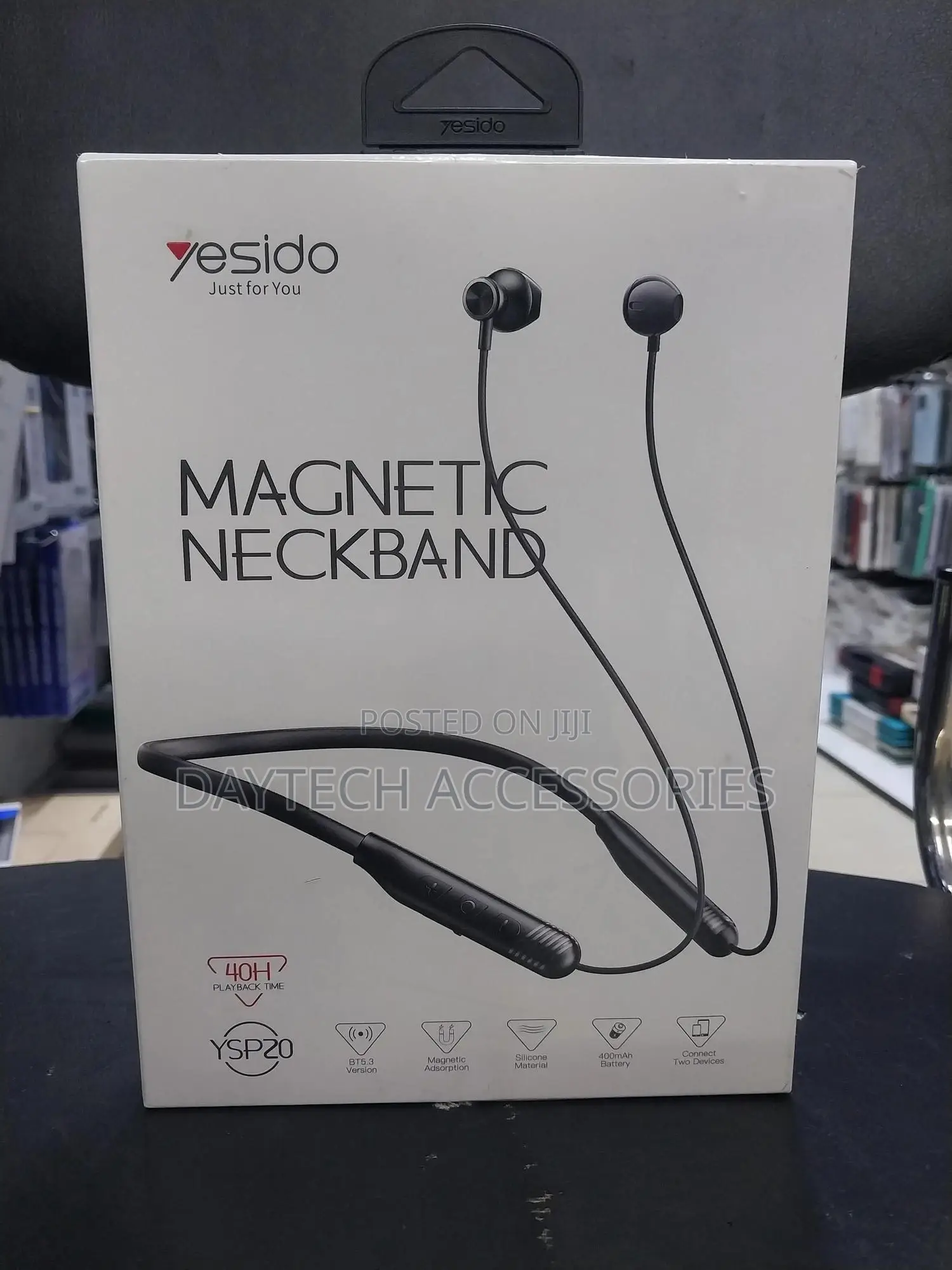 Yesido Ysp20 Magnetic Neckband Headset.