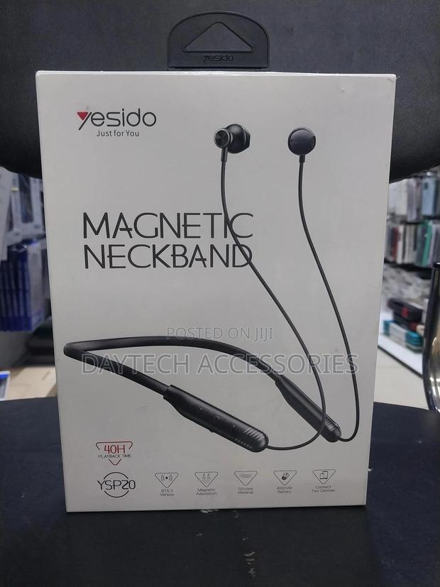 Yesido Ysp20 Magnetic Neckband Headset. - thumbnail 2