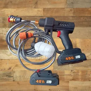 48v Cordless Rechargeable High Pressure Car Washer Spray Gun Machine