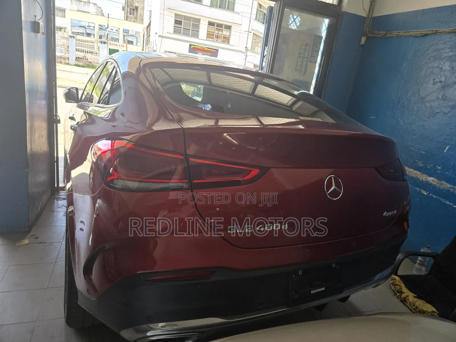 Mercedes-Benz GLE-Class GLE 400d 4MATIC 2021 Red