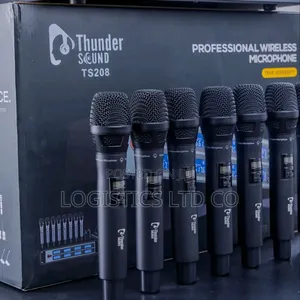 Thunder Sound Ts208 8 in 1 Professional Wireless Microphone