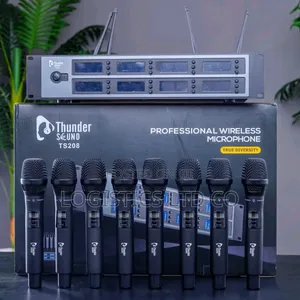 Thunder Sound Ts208 8 in 1 Professional Wireless Microphone