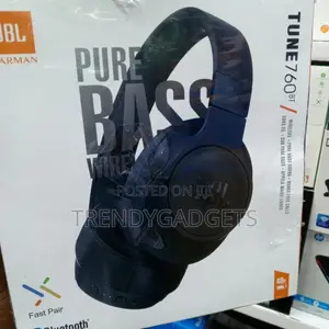 JBL Tune 760bt Wireless Headphones With 50h Battery Mic