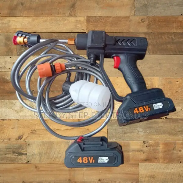 Powerful 48v Portable Cordless High Pressure Car Washer Spray Gun