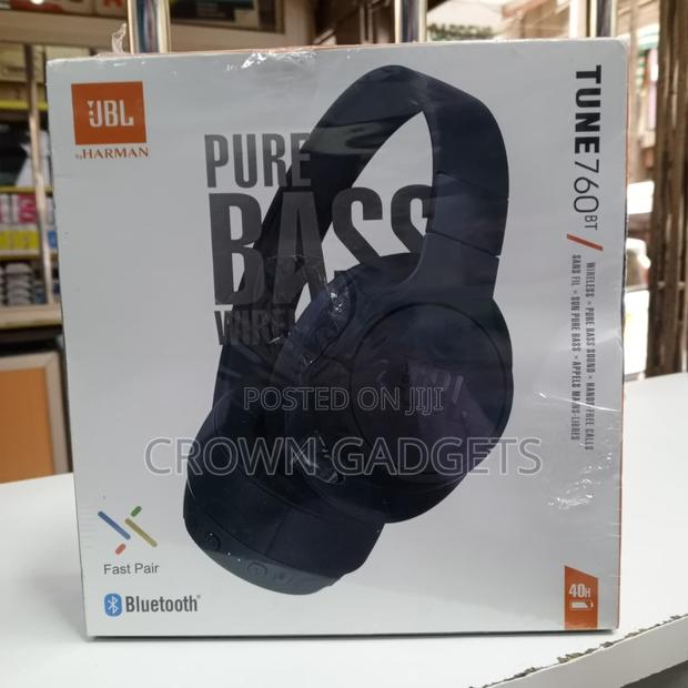 JBL 760bt Bluetooth 5.0 Over-Ear Headphones Pure Bass Sound - main view
