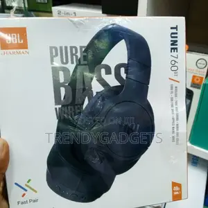 JBL Tune 760bt Foldable Wireless Headphones Long Playtime
