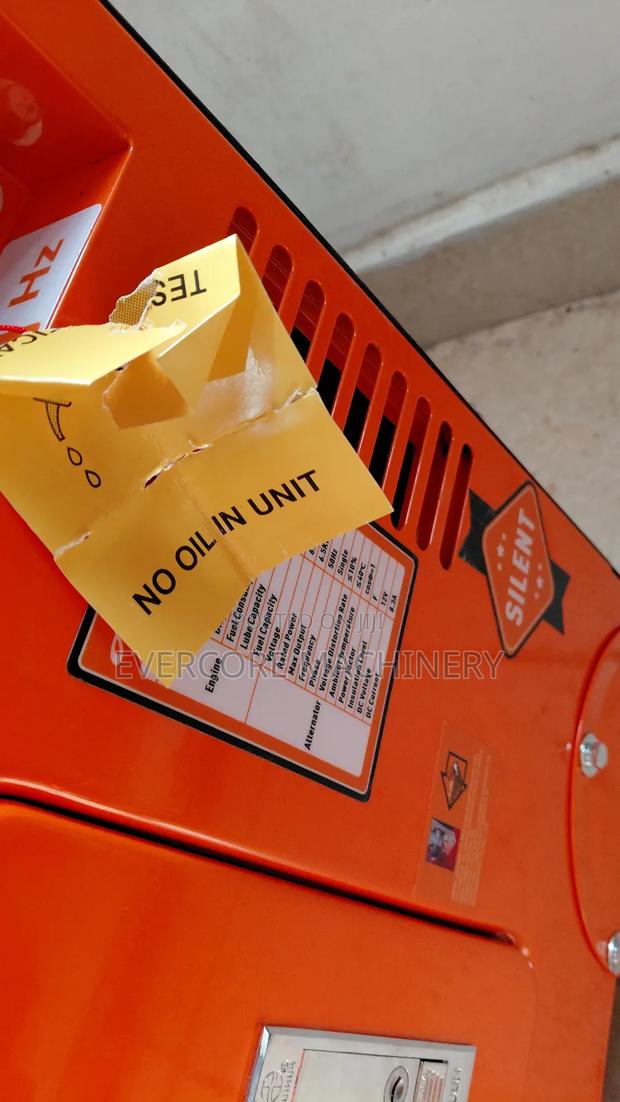 Diesel 6.5kva Silent Generator Single Phase. - thumbnail 3