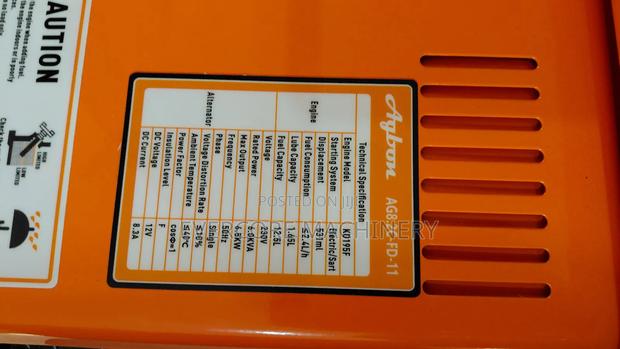 Diesel Silent Generator 6.5kw Single Phase Generator. - thumbnail 5