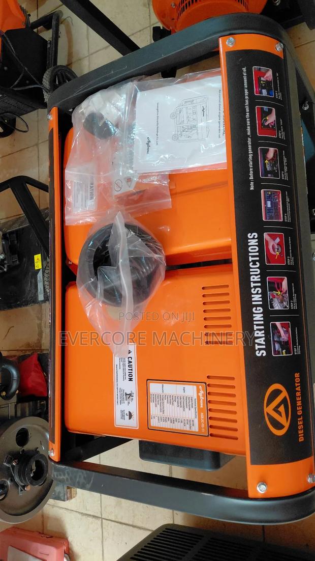 Openset 6kva Diesel Silent Generator Single Phase. - thumbnail 3