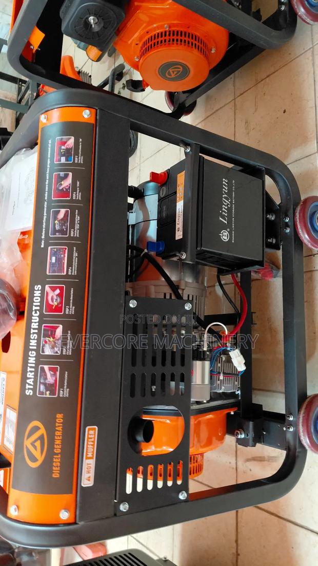 Openset 6kva Diesel Silent Generator Single Phase. - thumbnail 4