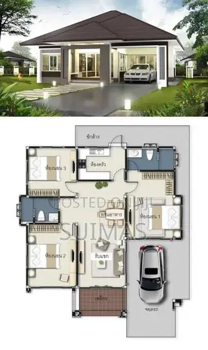 3-Bedroom Architectural Plans