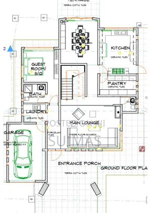 4-Bedroom House Architectural Plans