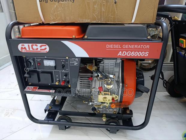 Aico Japan Adg6000s 8.1kva 13hp Diesel Open Generator - main view