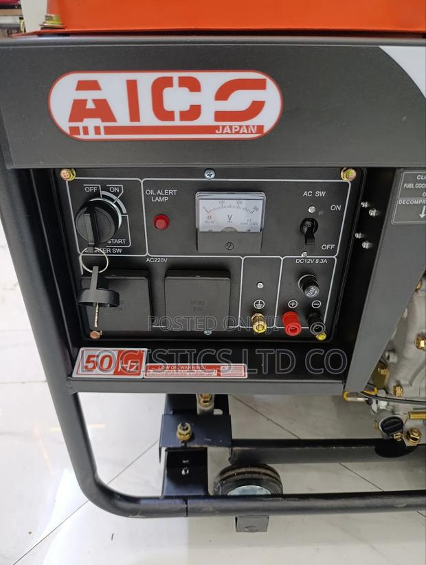 Aico Japan Adg6000s 8.1kva 13hp Diesel Open Generator - thumbnail 2