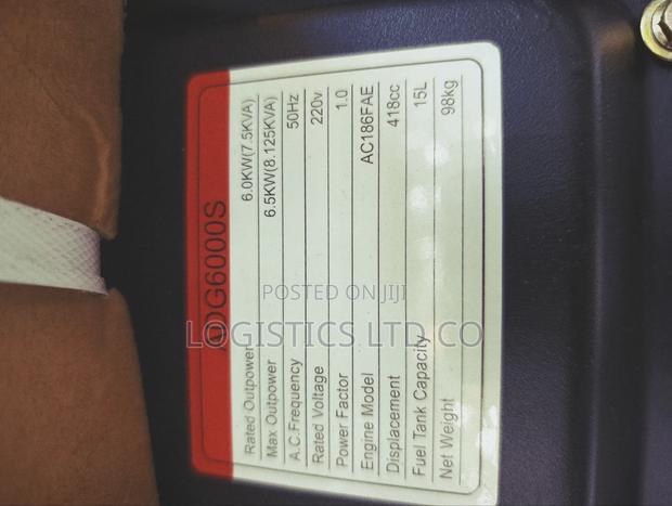 Aico Japan Adg6000s 8.1kva 13hp Diesel Open Generator - thumbnail 3