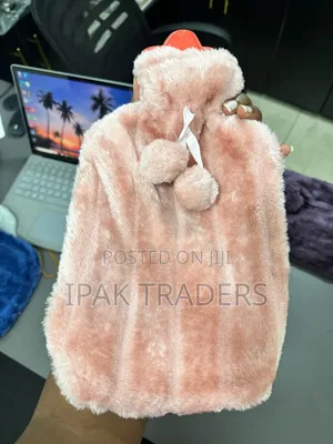 *Hot Water Bottle With Fur Fleece Cover* 
Capacity 2l
