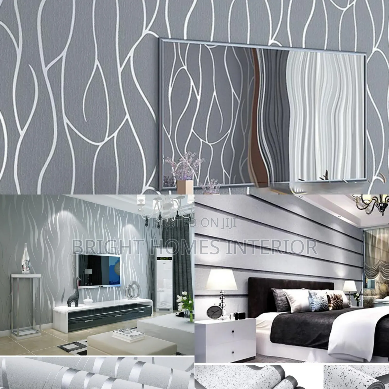 Grey Tv Room Wallpaper Nice Wallpaper