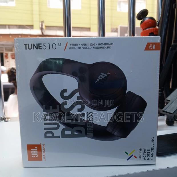 JBL Tune 510bt Foldable on-Ear Headphones With Deep Bass