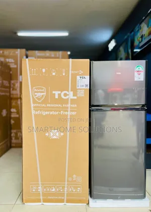 Refrigerator Tcl 153litres Double Door Fridge F153tm