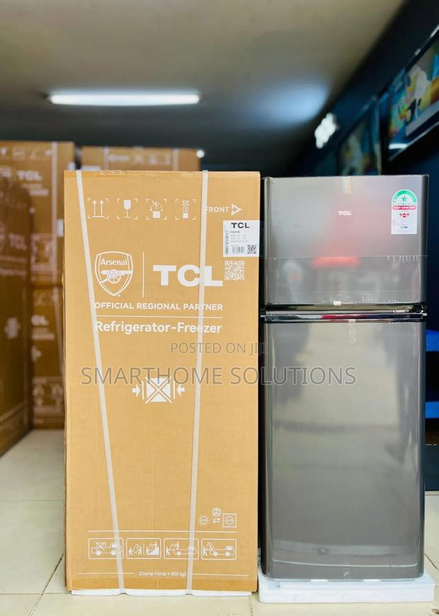 Refrigerator Tcl 153litres Double Door Fridge F153tm