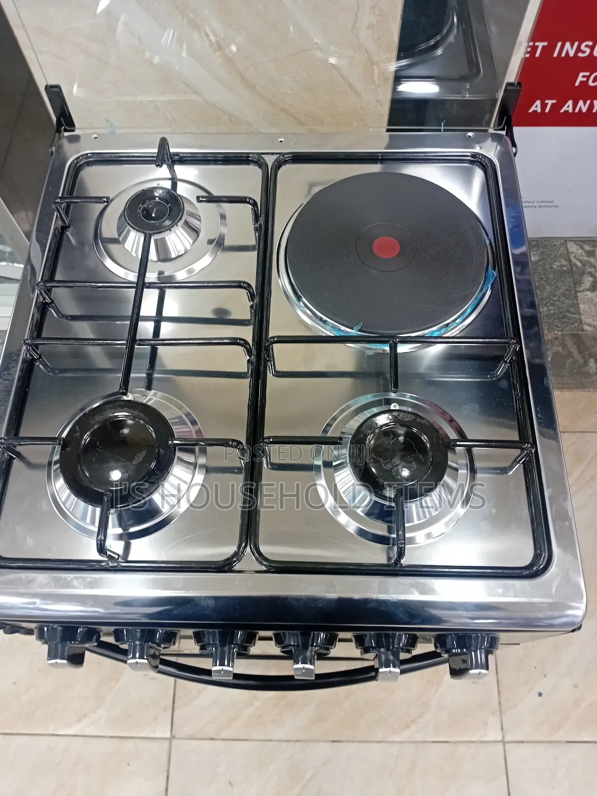 3+1electromate Cooker With Rapid Hotplate.