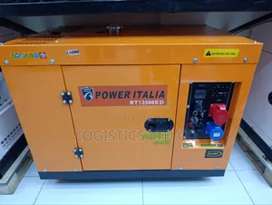 Power Italia Rt13500ed 14kva Single / 3 Phase Silent Diesel Generator