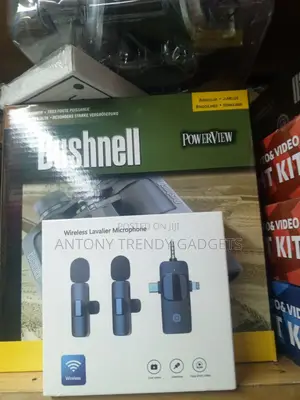 Dual Clip-on Wireless Microphones For Phone & Camera Recording