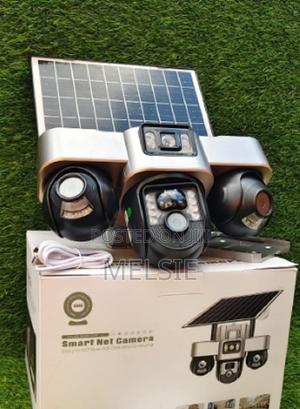 V380 4g Solar Security Camera – Dual Lens, 4mp Rotatable Camera - thumbnail 2