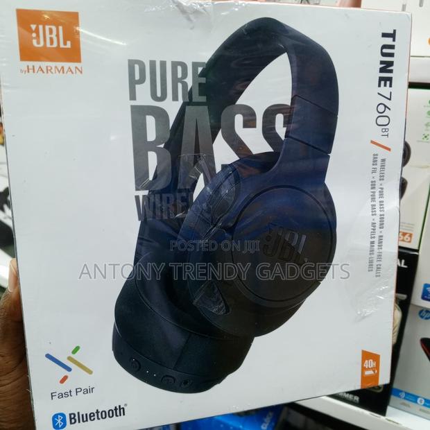 Jbl 760bt Wireless Headphones With Pure Bass & 50h Battery