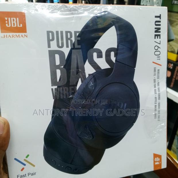 Jbl Tune 760bt Foldable Bluetooth Headphones With Microphone - main view