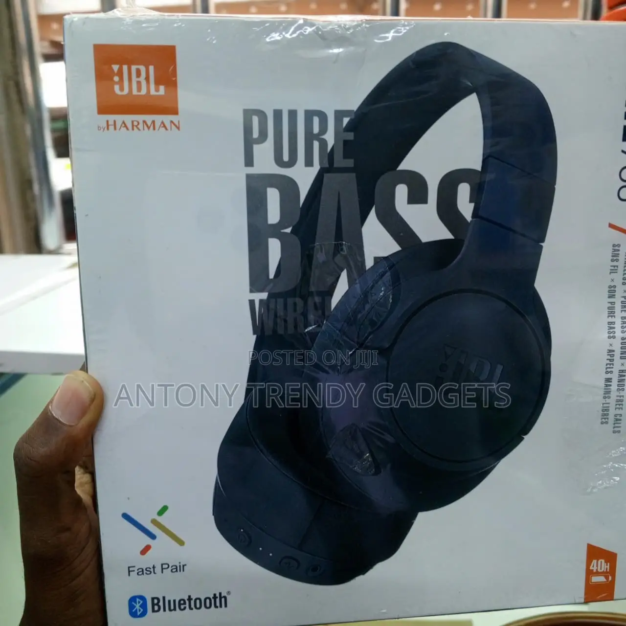 Jbl Tune 760bt Foldable Bluetooth Headphones With Microphone